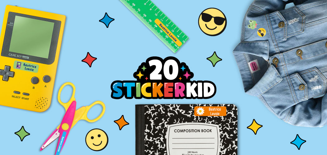Naamstickers | Gratis verzending | Stuntprijzen! | Nu €9,90 Naamstickers | Gratis verzending | Stuntprijzen! | Nu €9,90